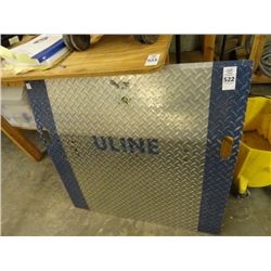 U Line Dock Plate - 3' Width