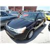 Image 1 : 2008 Ford Focus SE Coupe, Blk/Blk Cloth, Auto, A/C, Stereo/CD, PW, PL, PM, CC, Alloys, 4-Cyl., Clean