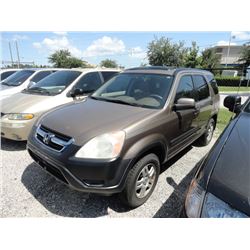 2004 Honda CRV AWD 5-Dr. SUV