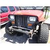 Image 2 : 1993 Jeep Wrangler YJ 4 X 4 - Black & Grey Vinyl Buckets, 5 Spd Manual, Console, Full Roll Cage