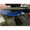 Image 1 : 2 Blue Mica Round Tables - 2 Times the Money