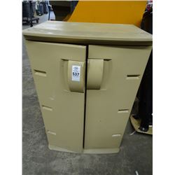 Plastic 2-Door Cabinet