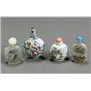 Image 1 : Group of Four Chinese Snuff Bottles...