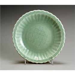 Chinese Celadon Charger...