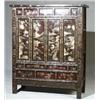Image 1 : Chinese Gilt Decorated Black Lacquered Ground Side Cabinet...