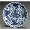 Image 1 : Chinese Blue and White 'Peony' Charger...