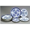 Image 1 : Group of Seven Chinese Export 'Blue Fitzhugh' Dishes...