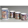 Image 1 : Four Chinese Export 'Mandarin Palette' Mugs...