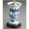 Image 1 : Chinese Export Blue and White Gu-Form Vase...