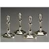 Image 1 : Set of Four Currier & Roby Sterling Candlesticks...