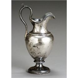 American Silver Ewer...