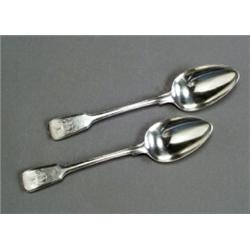 Sixteen George III Silver Tablespoons...