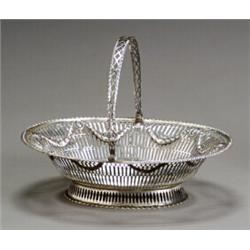 George III Silver Cake Basket...