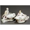 Image 1 : Pair of Meissen Figural Sweetmeat Dishes...