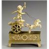 Image 1 : Empire Ormolu Figural Mantel Clock...