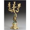 Image 1 : Louis XV Style Ormolu Six-Light Candelabrum...