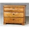 Image 1 : Biedermeier Birch Commode...