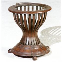 Anglo-Dutch Baroque Style Inlaid Walnut 'Basket' JardiniFre...