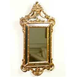 Italian Rococo Style Giltwood Mirror...