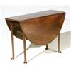 Image 1 : George III Mahogany Drop-Leaf Table...