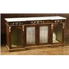 Image 1 : George IV Parcel Gilt Rosewood Marble Top Credenza...