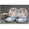 Image 1 : Group of Five English Chinoiserie Ceramic Table Articles...