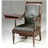 Image 1 : Late Federal Mahogany Tablet Armchair...