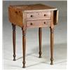 Image 1 : Federal Cherry Drop-Leaf Work Table...