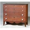 Image 1 : American Red Stained Poplar Blanket Chest of Drawers...