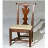 Image 1 : Chippendale Walnut Side Chair...