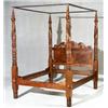 Image 1 : Classical Mahogany Double Bedstead...