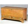 Image 1 : Chippendale Tiger Maple Blanket Chest of Drawers...