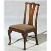 Image 1 : Queen Anne Inlaid Walnut Side Chair...