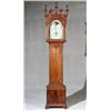 Image 1 : Chippendale Figured Walnut Tall Case Clock...