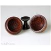 Image 2 : Brown and Silver Egg by Bill Ooms
