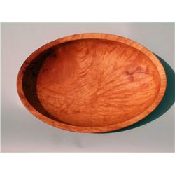 Oval Bowl by Dale Larson