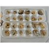 Image 2 : BOX LOT ASSORTED GOLDTONE CLIP ON EARRINGS