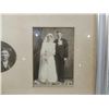 Image 2 : ANTIQUE WEDDING PHOTOS FRAMED & MATTED