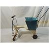 Image 3 : ANTIQUE METAL TOY DOLL STROLLER
