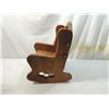 Image 2 : VINTAGE WOODEN DOLL CHAIR