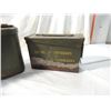 Image 3 : LOT 2 VINTAGE AMMO & SHELL BOXES