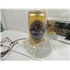 Image 2 : LOT 2 VINTAGE BEER LIGHT & SIGN