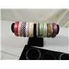 Image 2 : LOT 19 ASSORTED BANGLE BRACELETS