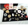 Image 1 : LOT 31 ASSORTED VINTAGE BROCHES