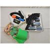 Image 2 : BOX LOT TOY TRAIN TRACK AND ACCESSORIES
