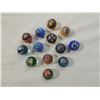 Image 2 : LOT 13 VINTAGE COMIC CHARACTER MARBLES