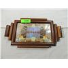 Image 1 : VINTAGE BUTTERFLY WING TRAY