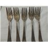 Image 3 : LOT 9 ANTIQUE SILVER PLATE FLATWARE
