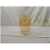 Image 3 : LARGE ETCHED CARNIVAL GLASS VASE