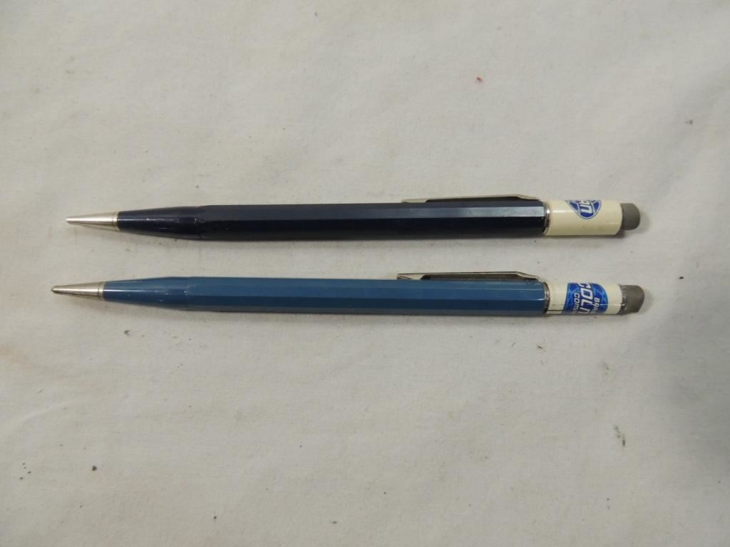 LOT 2 VINTAGE PROMOTIONAL MECHANICAL PENCILS